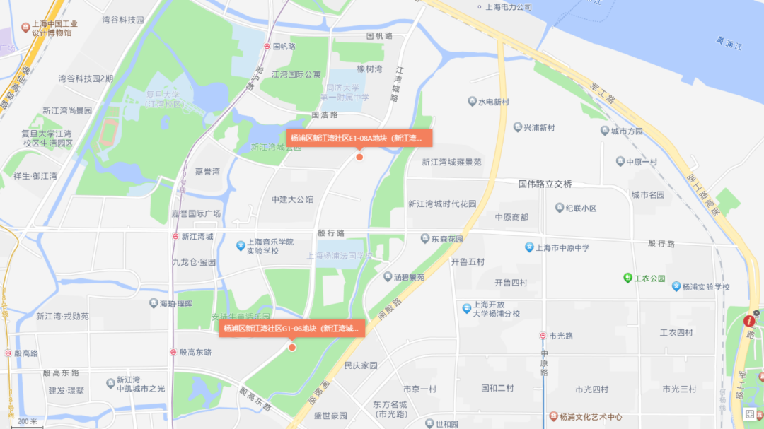 圖：2宗地位置分布